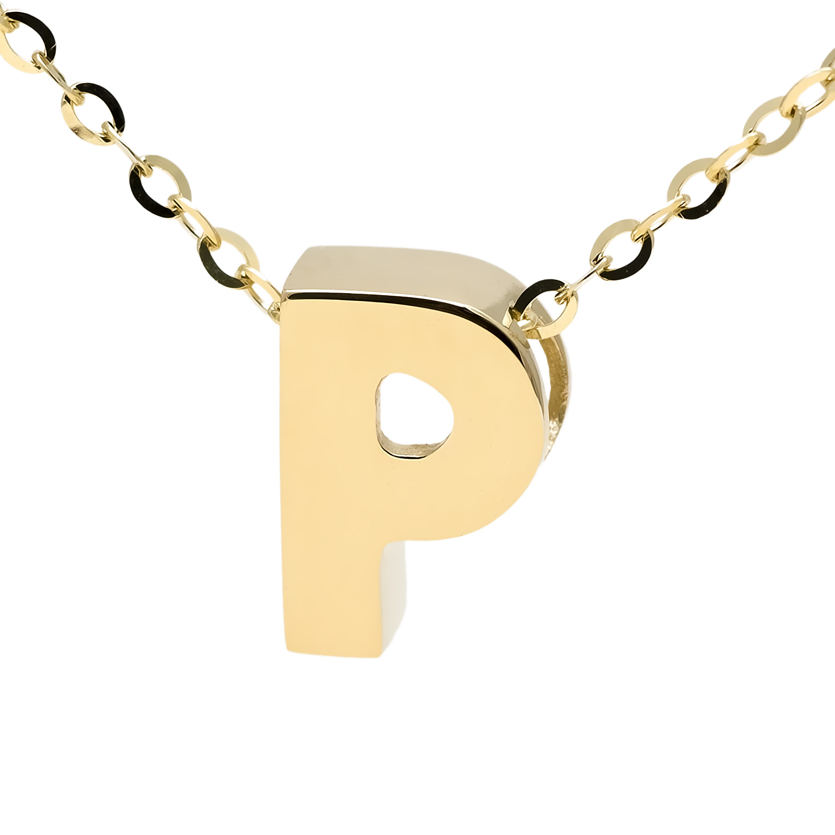 Yellow Gold Initial Gold Necklace  Jackson Jewelers Flowood, MS