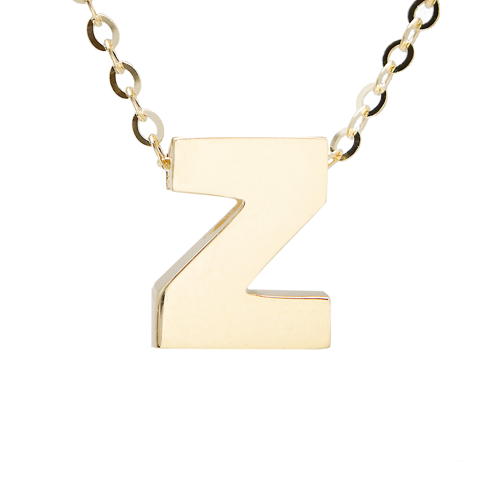 Yellow Gold Initial Gold Necklace  Jackson Jewelers Flowood, MS