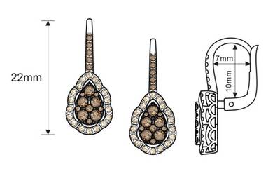 Le Vian Creme Brulee® Earrings  Mead Jewelers Enid, OK