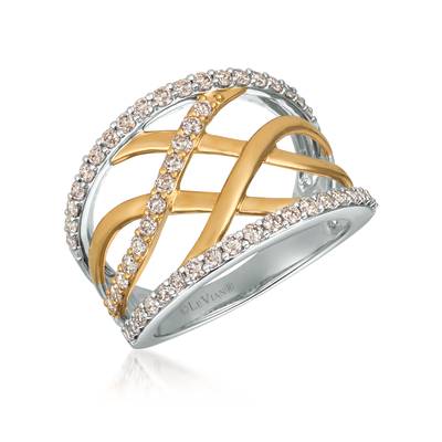 14K Two Tone Ring Storey Jewelers Gonzales, TX