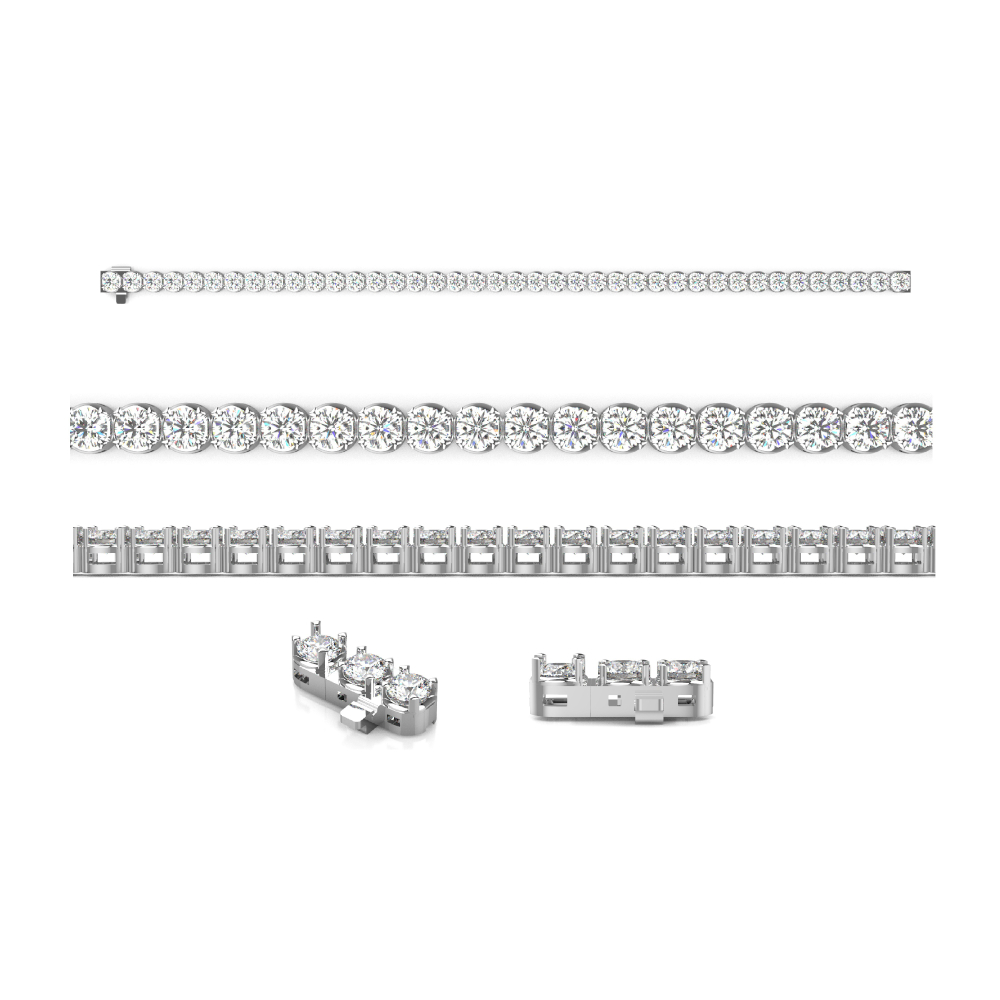 10.00cttw Tennis Bracelet in 14K White Gold Hart's Jewelers Grants Pass, OR