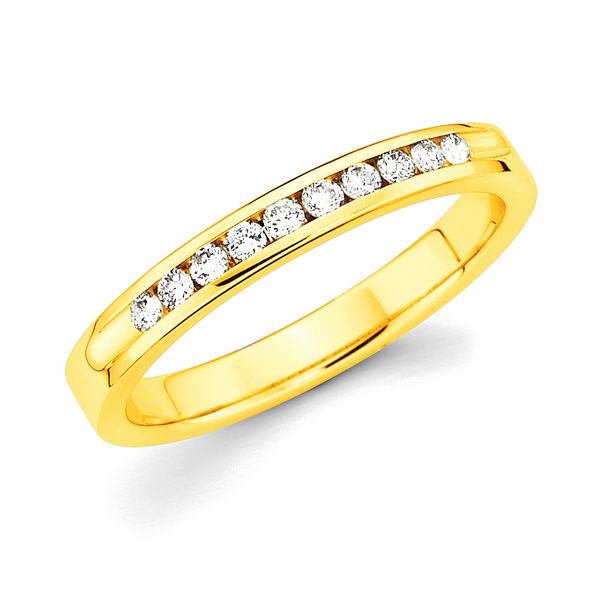 14k White Gold Anniversary Band Engelbert's Jewelers, Inc. Rome, NY
