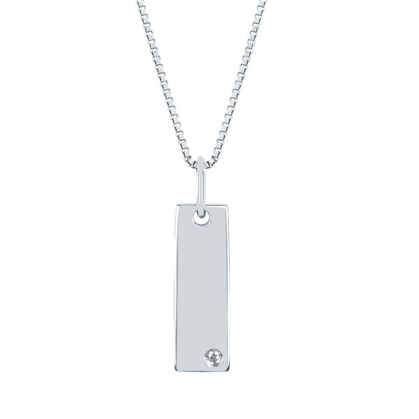 Sterling Silver Diamond Pendant Graham Jewelers Wayzata, MN