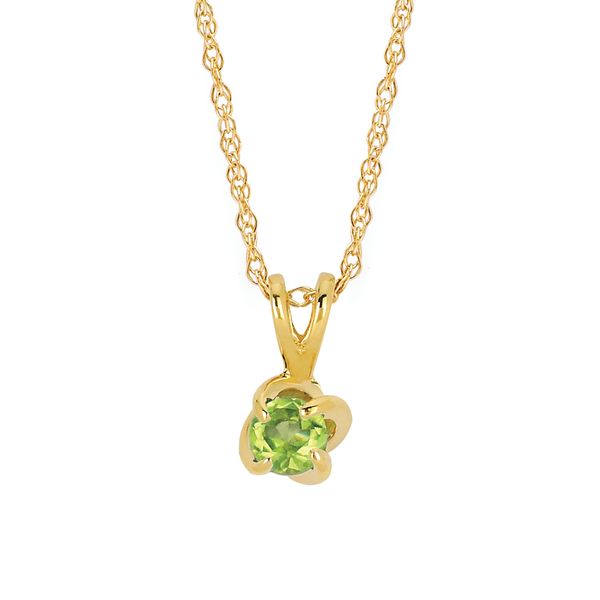 14k Yellow Gold Gemstone Pendant Scirto's Jewelry Lockport, NY