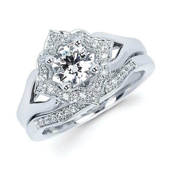 14k White Gold Bridal Set Arnold's Jewelry and Gifts Logansport, IN
