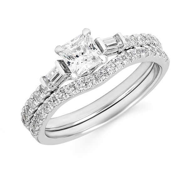 14k White Gold Bridal Set Arnold's Jewelry and Gifts Logansport, IN