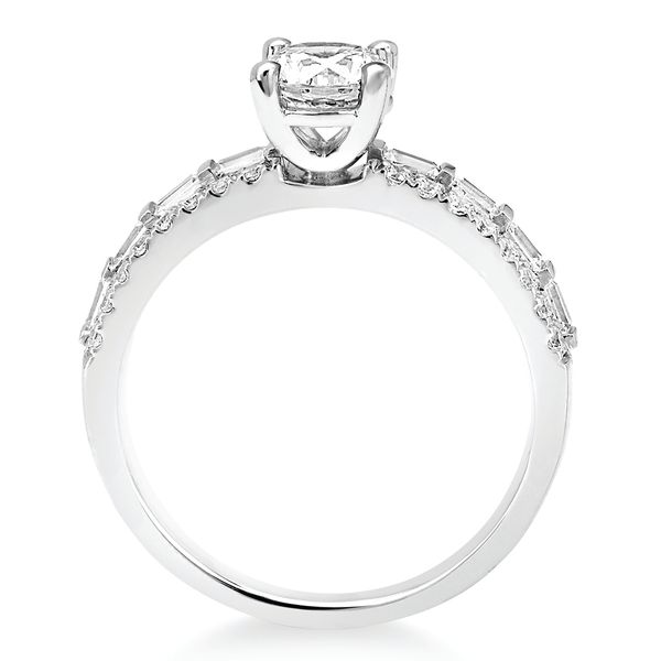 14k White Gold Bridal Set Image 4 Arnold's Jewelry and Gifts Logansport, IN