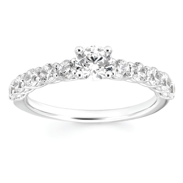 14k White Gold Bridal Set Image 2 Arnold's Jewelry and Gifts Logansport, IN