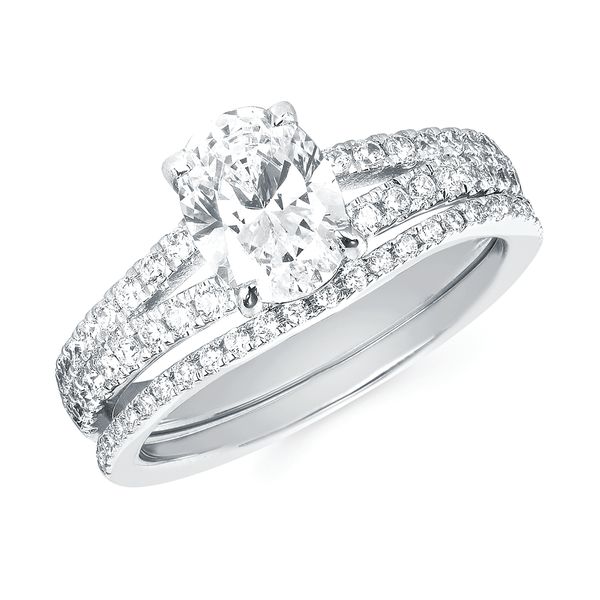 14k White Gold Bridal Set LeeBrant Jewelry & Watch Co Sandy Springs, GA