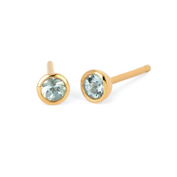 10k Yellow Gold Gemstone Earrings Michael's Jewelry Center Dayton, OH