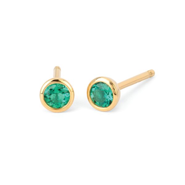 10k Yellow Gold Gemstone Earrings Morin Jewelers Southbridge, MA