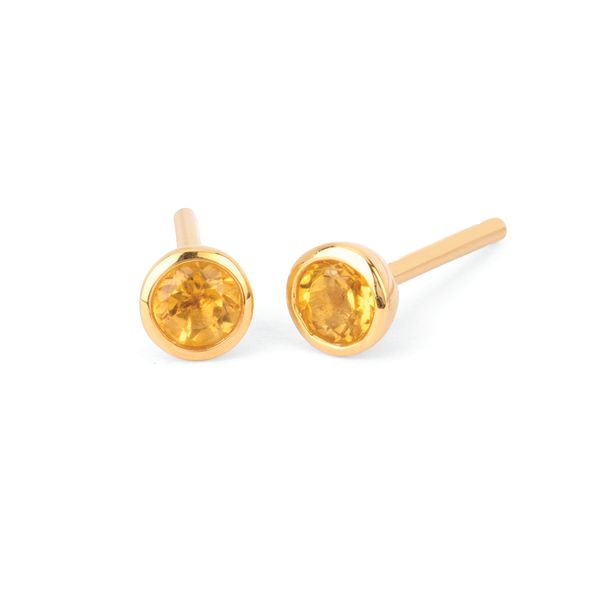 10k Yellow Gold Gemstone Earrings Michael's Jewelry Center Dayton, OH