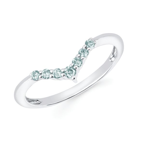 14k White Gold Gemstone Fashion Ring Arthur's Jewelry Bedford, VA