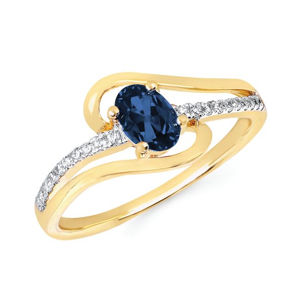 14k Yellow Gold Gemstone Fashion Ring Morin Jewelers Southbridge, MA
