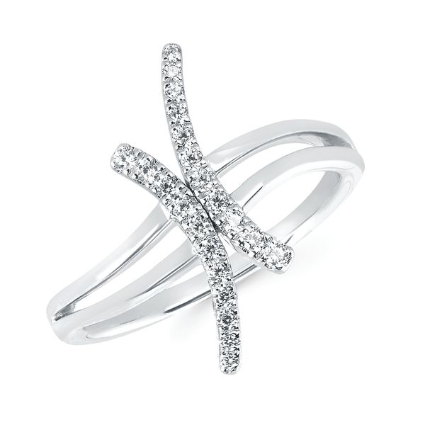 14k White Gold Fashion Ring Adler's Diamonds Saint Louis, MO