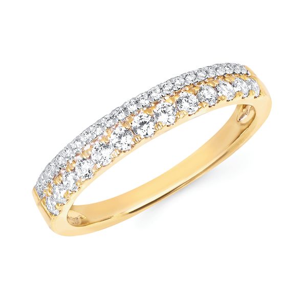 14k Yellow & White Gold Fashion Ring Selman's Jewelers-Gemologist McComb, MS