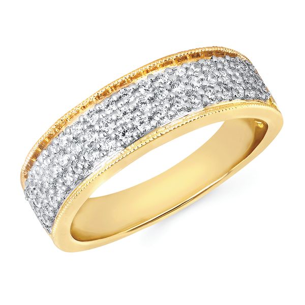 14k Yellow & White Gold Fashion Ring Adler's Diamonds Saint Louis, MO