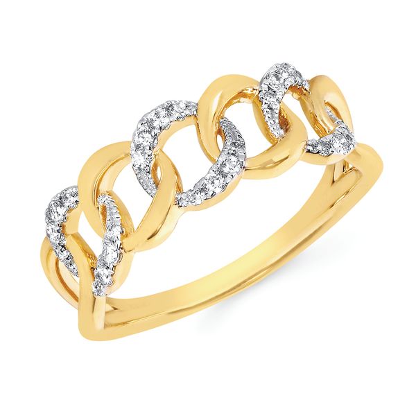 14k Yellow Gold Fashion Ring Adler's Diamonds Saint Louis, MO