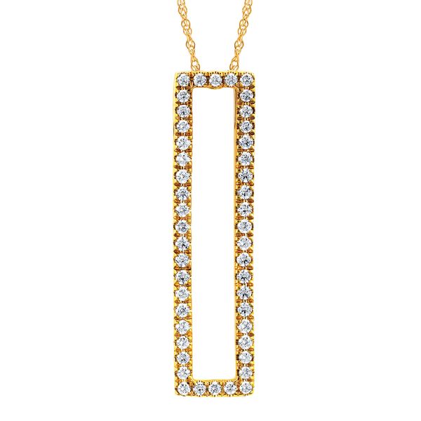 14k Yellow Gold Diamond Pendant J. Anthony Jewelers Neenah, WI