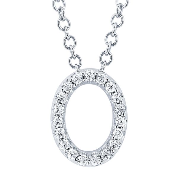 14k White Gold Diamond Pendant Michael's Jewelry Center Dayton, OH