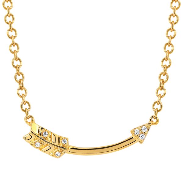 10k Yellow Gold Diamond Pendant J. Anthony Jewelers Neenah, WI