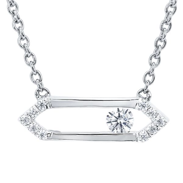 Sterling Silver Diamond Pendant Scirto's Jewelry Lockport, NY