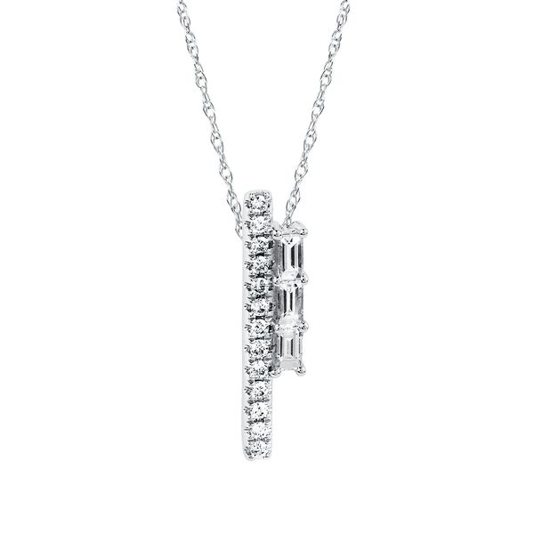 14k White Gold Diamond Pendant Atlanta West Jewelry Douglasville, GA