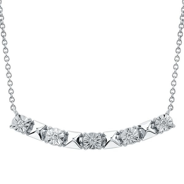 Sterling Silver Diamond Pendant Morin Jewelers Southbridge, MA