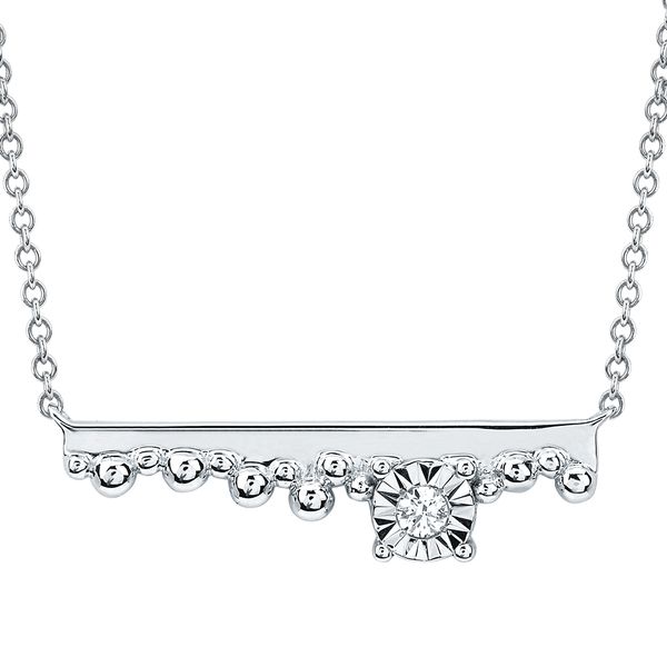 Sterling Silver Diamond Pendant Morin Jewelers Southbridge, MA