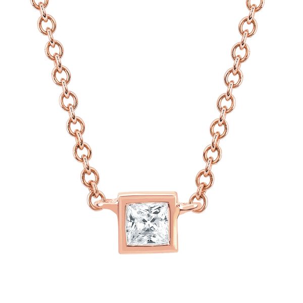14k Rose Gold Diamond Pendant Arnold's Jewelry and Gifts Logansport, IN