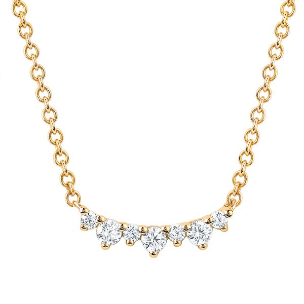 14k Yellow Gold Diamond Pendant Morin Jewelers Southbridge, MA