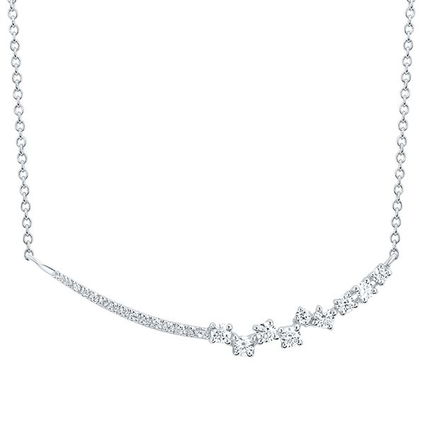 14k White Gold Diamond Pendant B & L Jewelers Danville, KY
