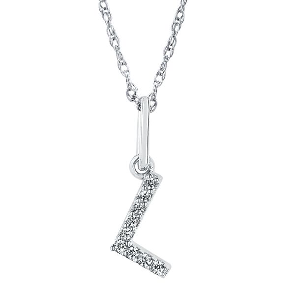 10k White Gold Diamond Pendant Avitabile Fine Jewelers Hanover, MA
