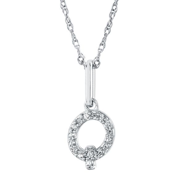 10k White Gold Diamond Pendant Morin Jewelers Southbridge, MA
