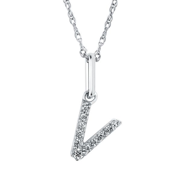 10k White Gold Diamond Pendant J. Anthony Jewelers Neenah, WI