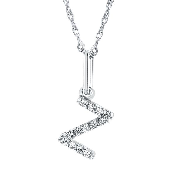 10k White Gold Diamond Pendant B & L Jewelers Danville, KY