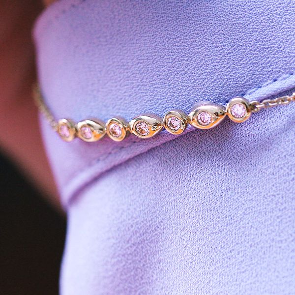 14k White Gold Diamond Bracelet Image 2 Morin Jewelers Southbridge, MA