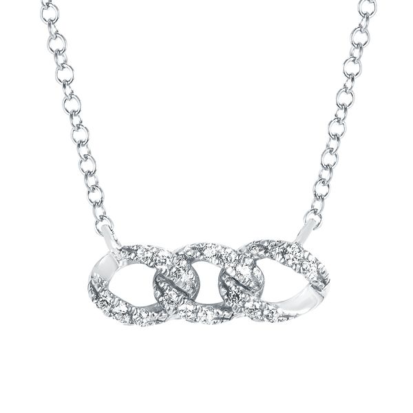 Sterling Silver Diamond Pendant Enchanted Jewelry Plainfield, CT