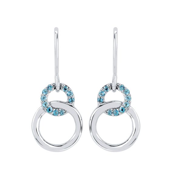 Sterling Silver Gemstone Earrings Adler's Diamonds Saint Louis, MO