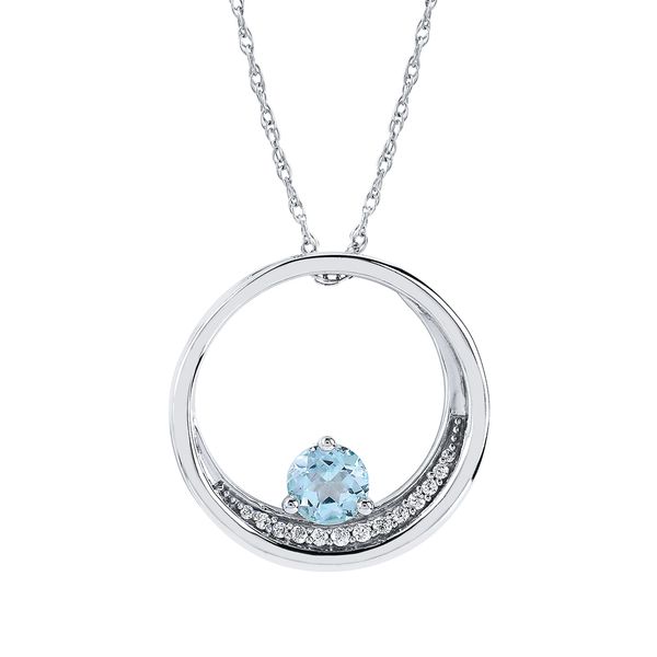 Sterling Silver Gemstone Pendant B & L Jewelers Danville, KY