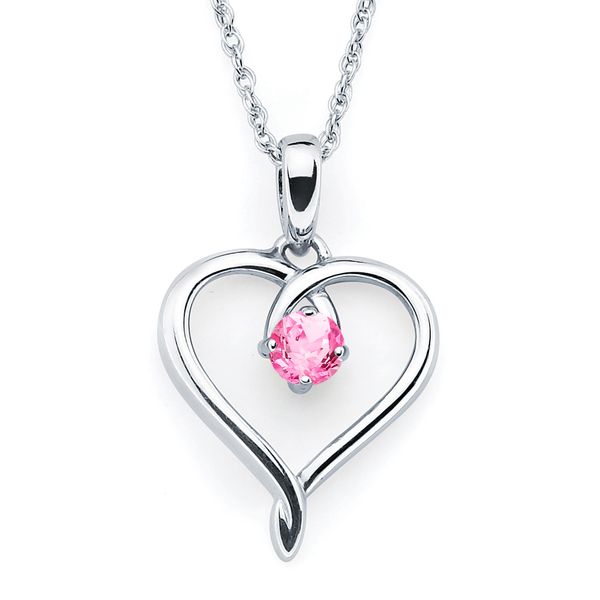 Sterling Silver Heart Pendant Lewis Jewelers, Inc. Ansonia, CT