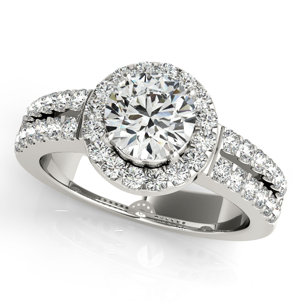 White Gold Engagement Ring By G S Design Persona Jewelry