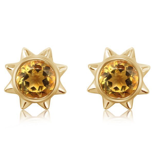 Yellow Gold Citrine Earrings Gold Mine Jewelers Jackson, CA
