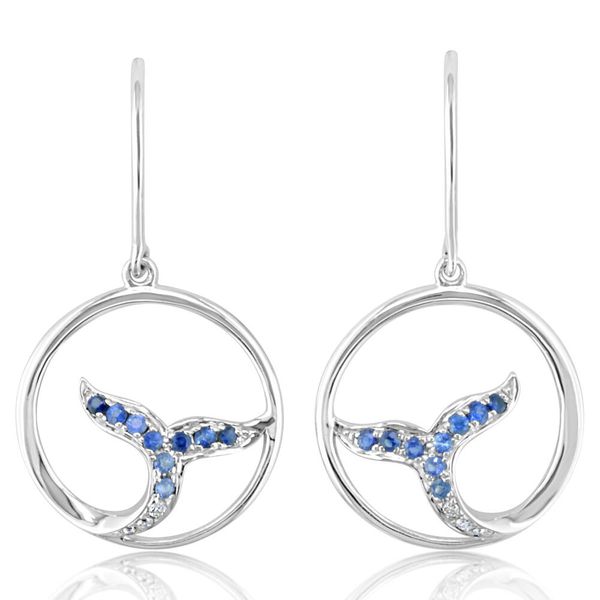 Sterling Silver Sapphire Earrings Priddy Jewelers Elizabethtown, KY