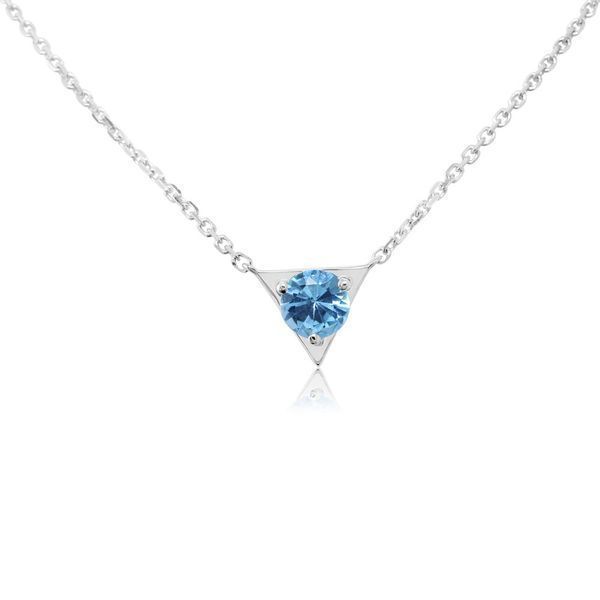 White Gold Topaz Necklace Biondi Diamond Jewelers Aurora, CO