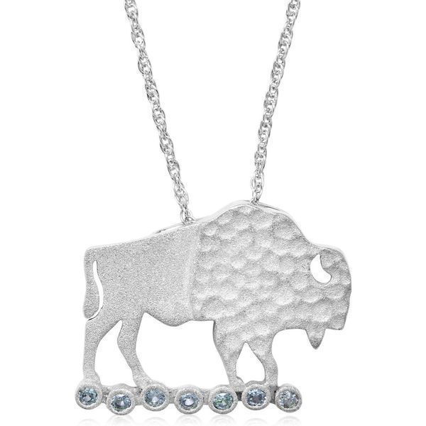 Sterling Silver Sapphire Pendant Ross's Fine Jewelers Kilmarnock, VA