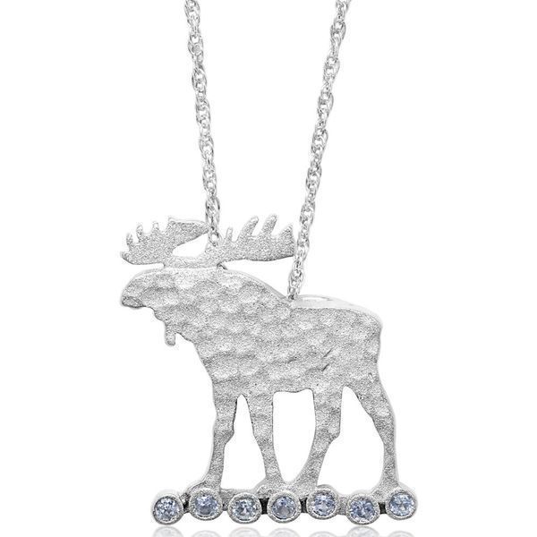 Sterling Silver Sapphire Pendant Blue Heron Jewelry Company Poulsbo, WA