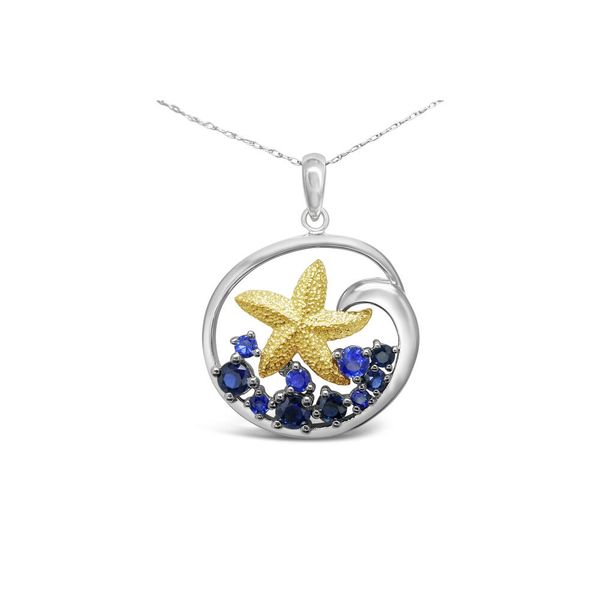 Mixed Sapphire Pendant Ross's Fine Jewelers Kilmarnock, VA