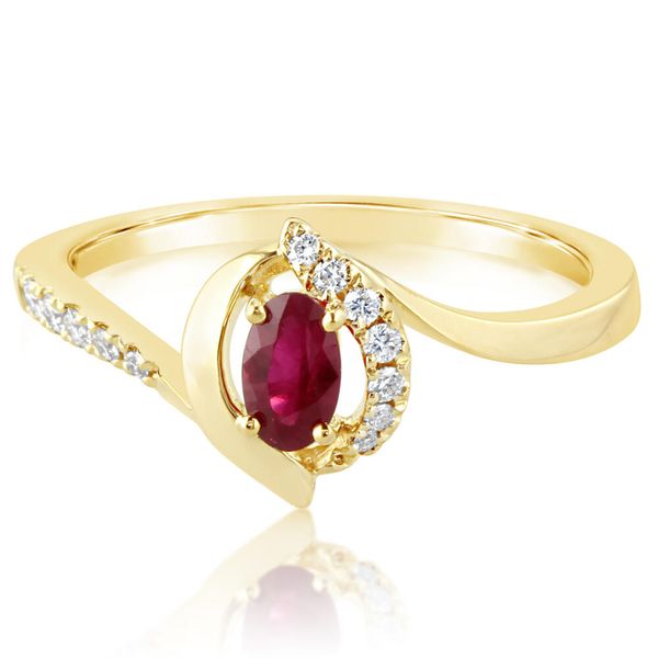 Yellow Gold Emerald Ring Ware's Jewelers Bradenton, FL