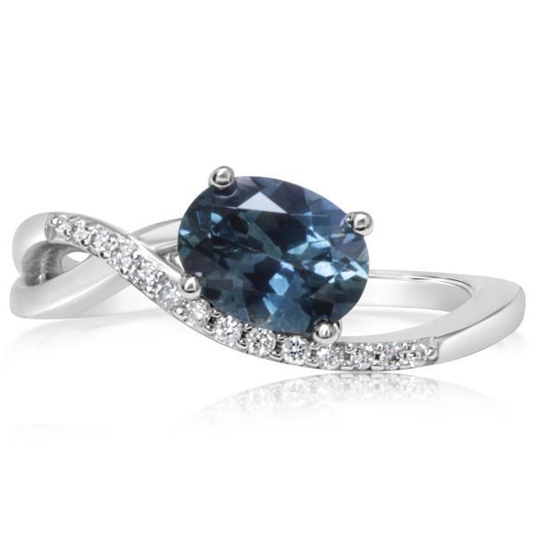 White Gold Sapphire Ring Jerald Jewelers Latrobe, PA